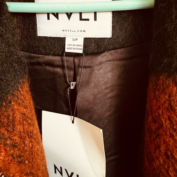 NVLT Winter wool blend overcoat purchased from Anthropologie. Size small. - Picture 2 of 5